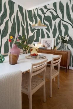 Leaves Green -Belartestudio Shop VintageGarden Leaves BAS00902048 DarkGreen 4