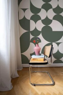 Retro Geometric Dark Green -Belartestudio Shop VintageGarden RetroGeometric BAS00908048 DarkGreen 5 dd515b59 a08a 41f5 b5d7 c06393da2676