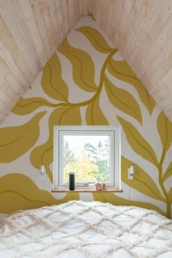 Leaves Yellow -Belartestudio Shop VintageVibe Leaves BAS00701050 Yellow 4