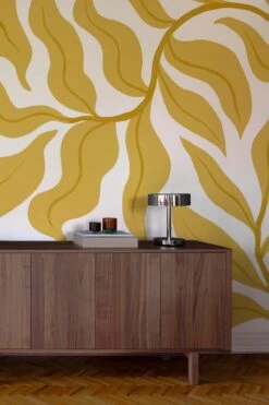 Leaves Yellow -Belartestudio Shop VintageVibe Leaves BAS00701050 Yellow 7