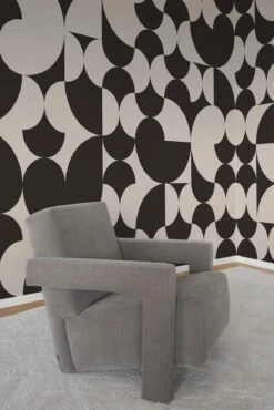 Retro Geometric Black -Belartestudio Shop VintageVibe RetroGeometric BAS00707010 Black 1