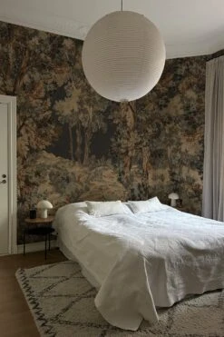 Tapestry Landscape Dark Blue