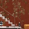 Chinoiserie Rust Red