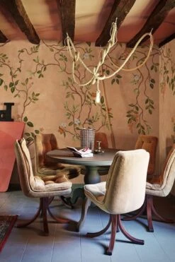 Chinoiserie Peach -Belartestudio Shop WarmBotanicals Chinoiserie BAS04703057 Peach 2