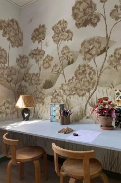 Woodland Birds Sand -Belartestudio Shop WoodlandKids WoodlandBirds BAS04101091 Sand 2