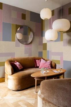 Bold Grid Pink/Green