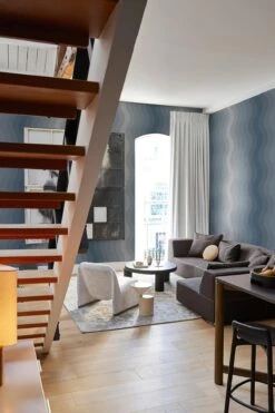 Faded Wave Blue -Belartestudio Shop belarteSTUDIOxSebastianDollinger FadedWave BAS05907020 Blue 3