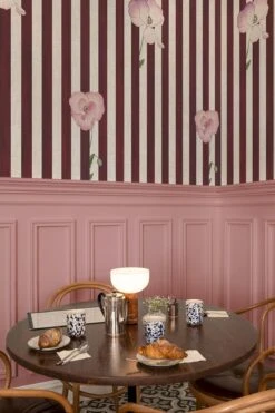 Stripe Meadow Burgundy -Belartestudio Shop belarteSTUDIOxSebastianDollinger StripeMeadow BAS05909035 Burgundy 6