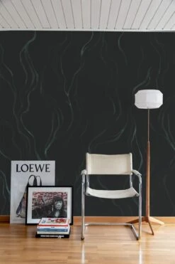 Organic Lines Dark Green