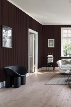 Faded Stripes Burgundy