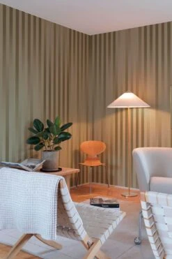 Faded Stripes Dusty Yellow -Belartestudio Shop modernstripes fadedstripes bas01005051 dustyyellow 4